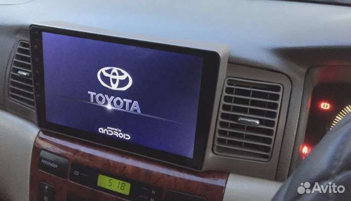 Магнитола toyota corolla e120