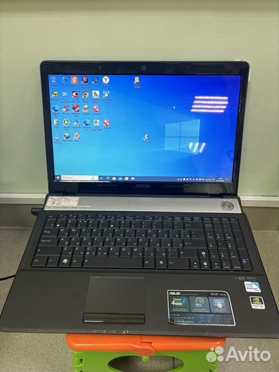 Ноутбук asus N61V живой, на запчасти