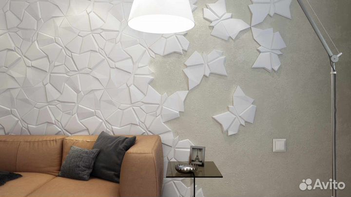 Гипсовая 3D панель 