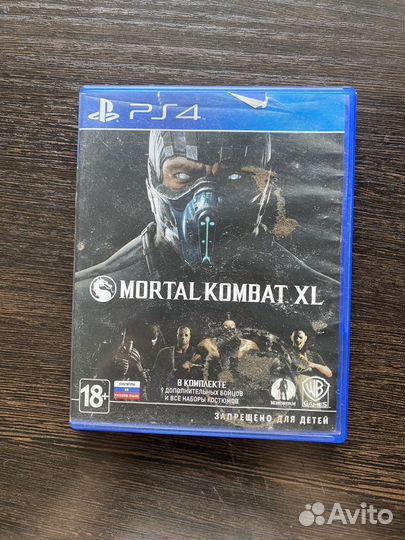 Игры ps4 Mortal kombat XL
