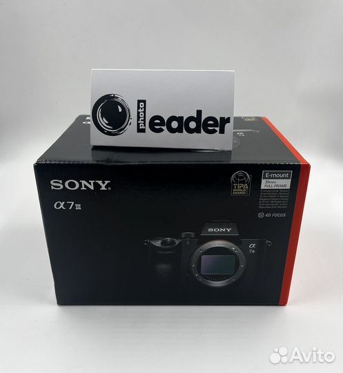 Sony Alpha ilce-7M3 Body
