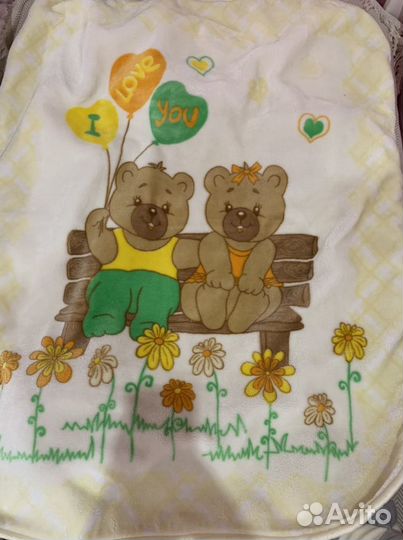 Плед детский новый