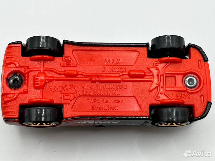 Hot Wheels Lancer Evolution Advan (Черный)
