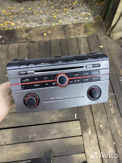 Магнитола mazda 3 bk