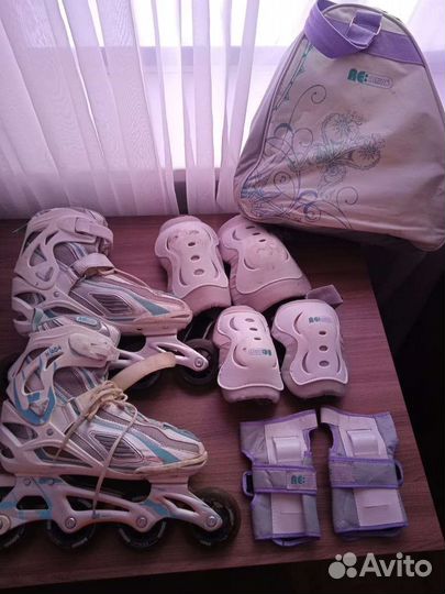Роликовые коньки детские 37