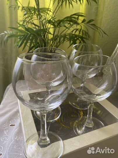 Новые Фужеры 4 штуки