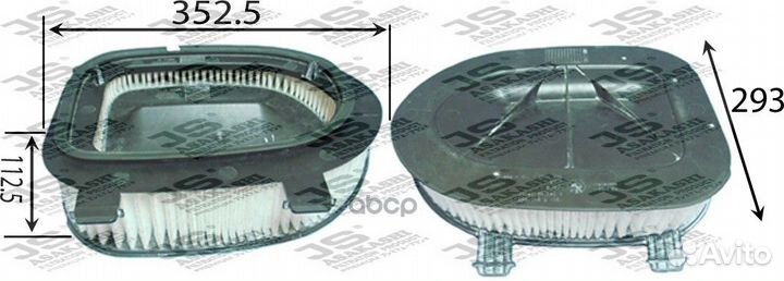 Фильтр возд.BMW X3 (F25), X5 (E70), X6 (E71) A0