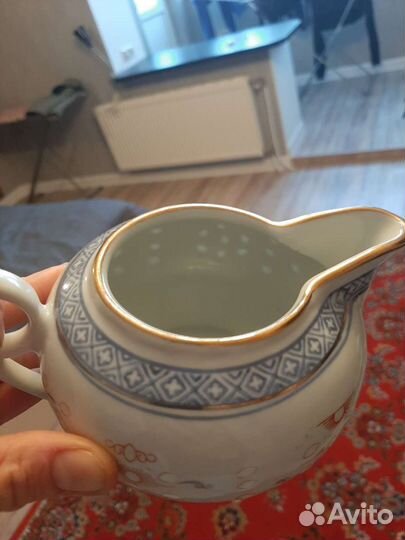 Часть чайного сервиза китайский рисовый фарфор