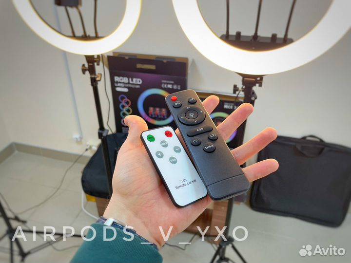 Кольцевая лампа RGB LED