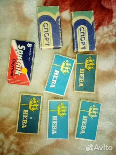 Лезвия для бритья СССР