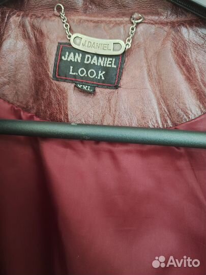 Кожаная куртка женская размер 48