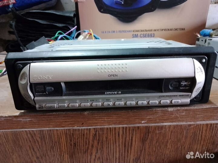 Автомагнитола pионер сони бу
