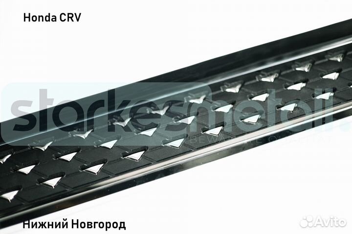 Пороги подножки Honda CRV Classik