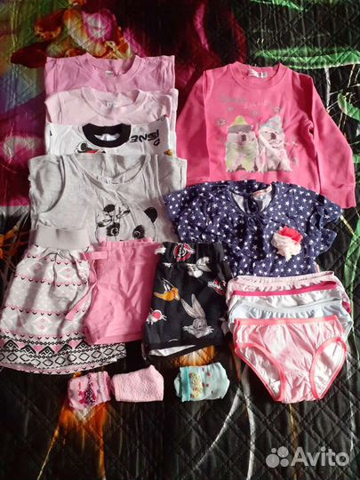 Пакет вещей на 3 года