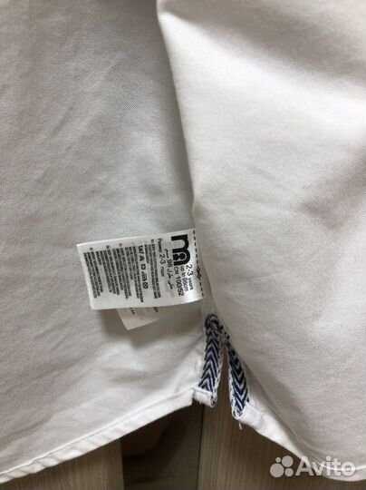 Рубашка белая 98