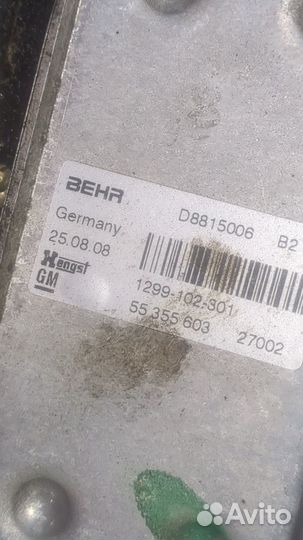 Корпус масляного фильтра Chevrolet Cruze, 2009