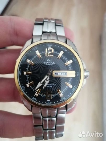 Мужские наручные часы casio edifice 100m