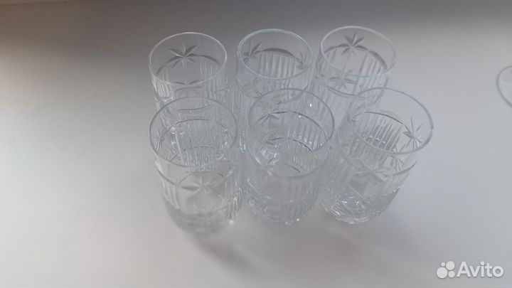 Стопки хрустальные СССР