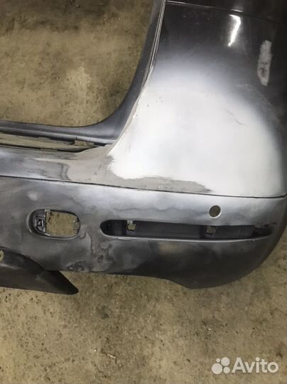 Задний бампер туарег