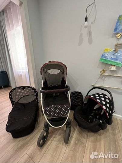 Коляска 3 в 1 Hauck Malibu XL