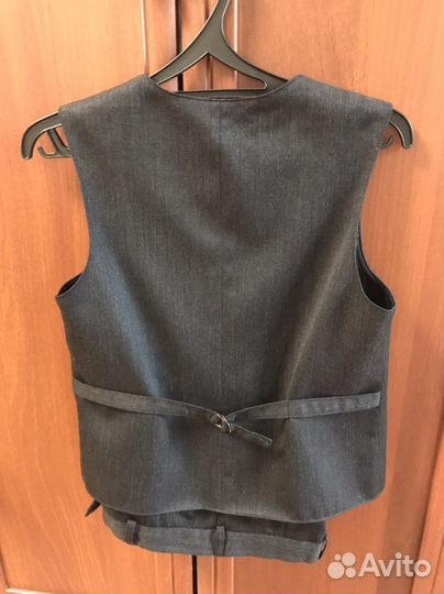 Костюм школьный для мальчика серый