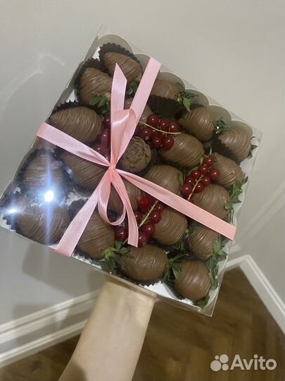 Клубника в бельгийском шоколаде