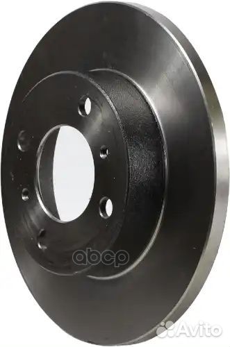 Диск тормозной передний не вентилируемый