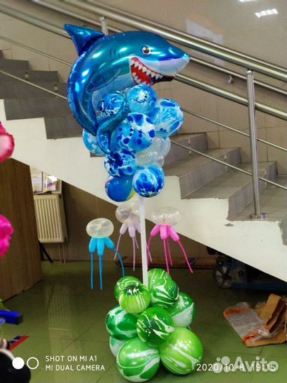 Шарики, упаковка, подарки, поделки в школу