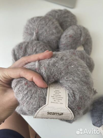 Пряжа Cloud tweed Seam