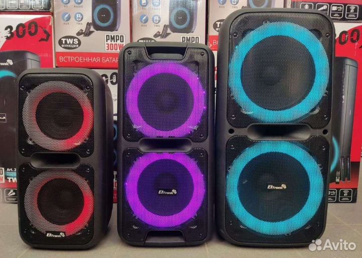 Мощные колонки eltronic 20-05, 20-07, 20-14