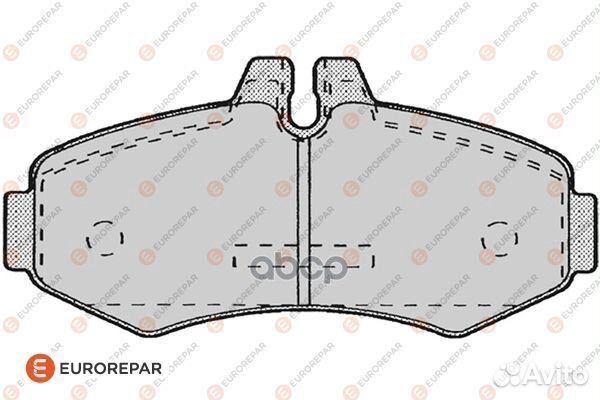 Колодки тормозные MB vito 9303/sprinter (9019