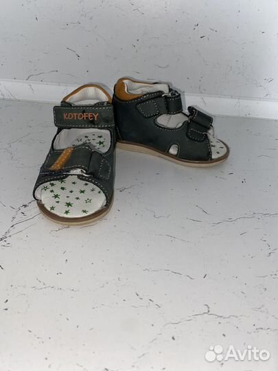 Сандали для мальчика 20 размер