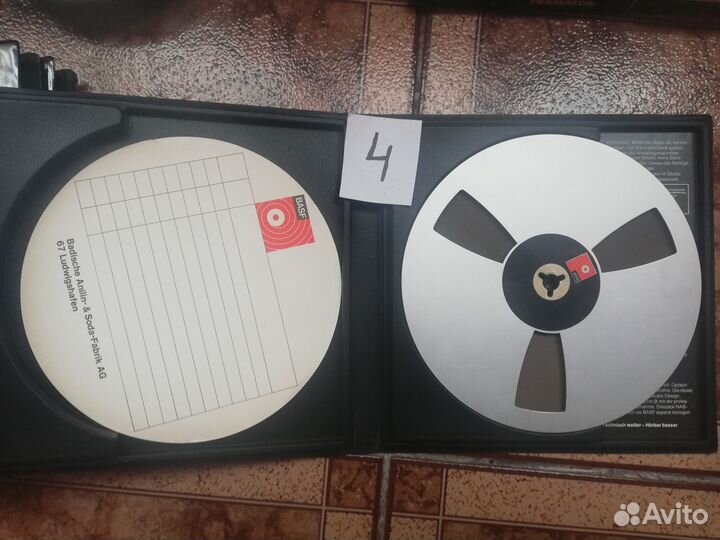 Магнитная лента N18 basf Agfa Permaton