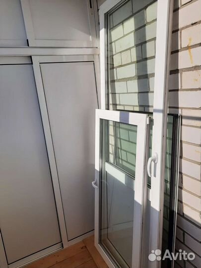 Дверь пвх балконная б/у