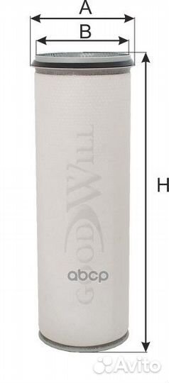 Фильтр воздушный (дополнительный) HCV AG11021 G