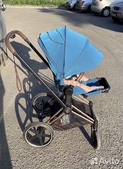 Прогулочная Коляска cybex Priam III rose gold