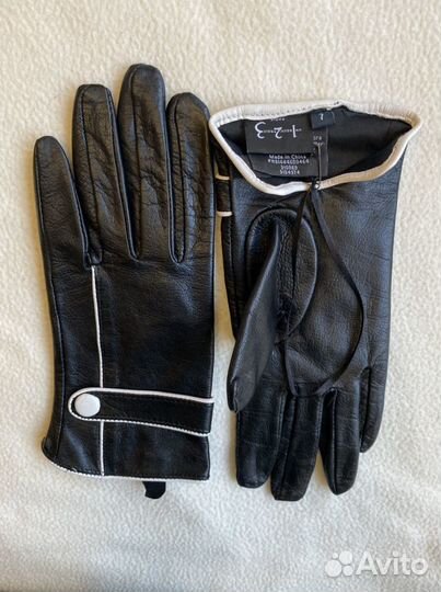 Кожаные перчатки 7