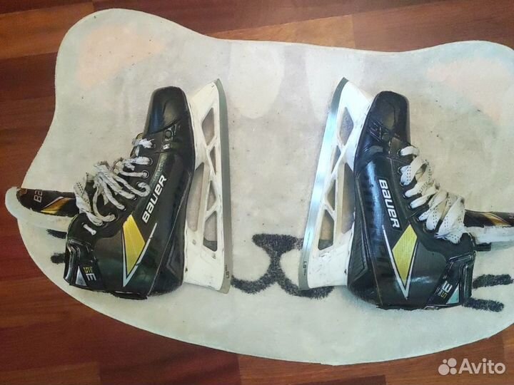 Вратарские коньки bauer 3s pro 8.5 ee