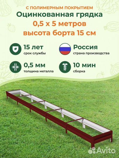 Грядки оцинкованные