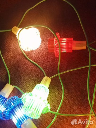 Новогодняя гирлянда СССР