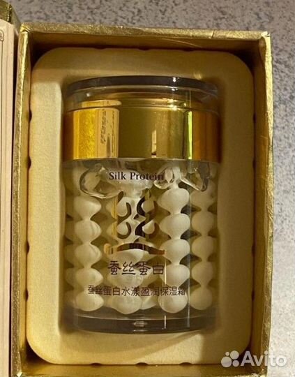 Увлажняющий крем для лица с протеинами шелка