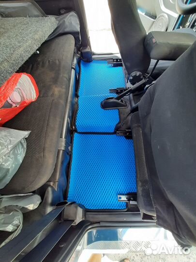 3d ева коврики на Нива, Niva с бортиками