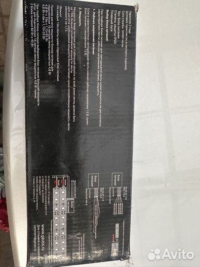 Блок питания gauss LED strip PS 400W 12V