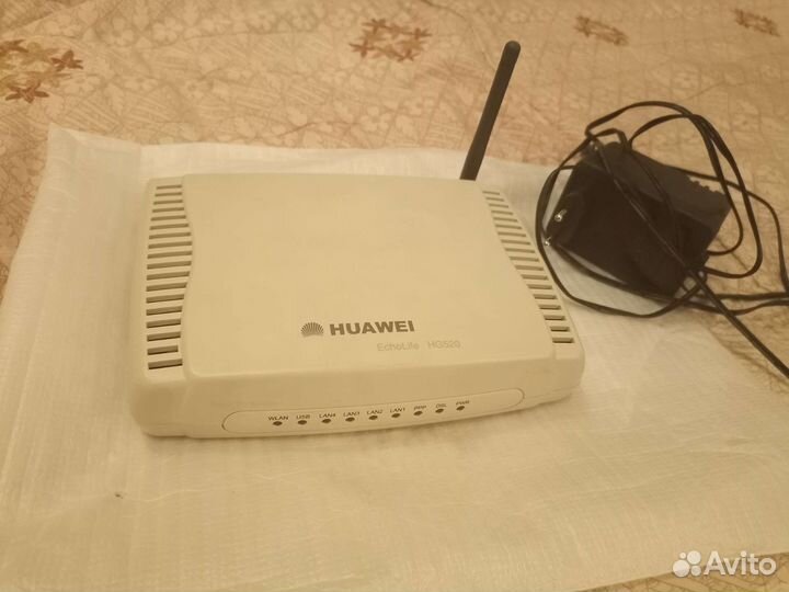 Wifi роутер huawei echolife HG 520