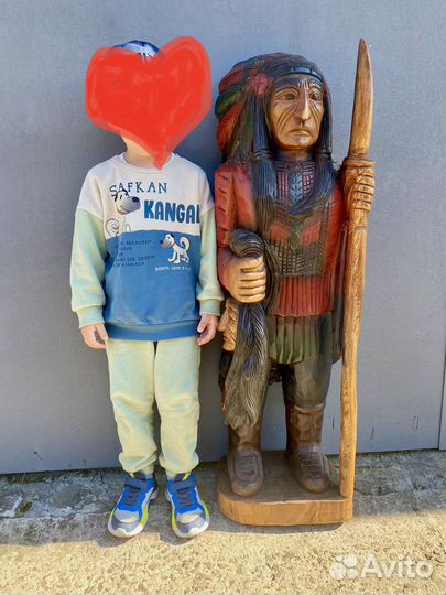Деревянный индеец