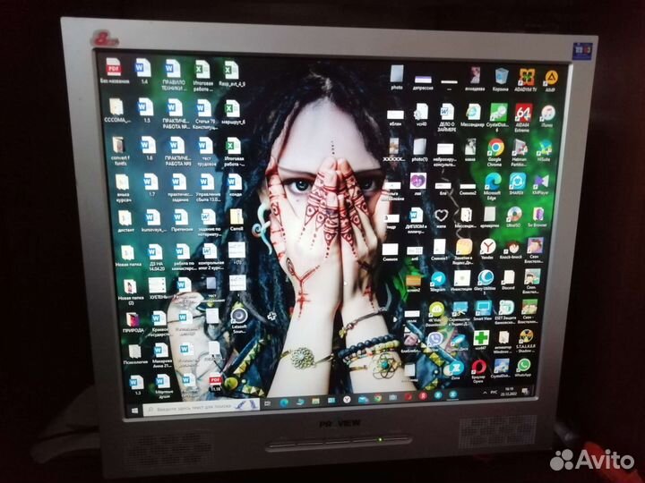 Монитор proview 700p неисправный