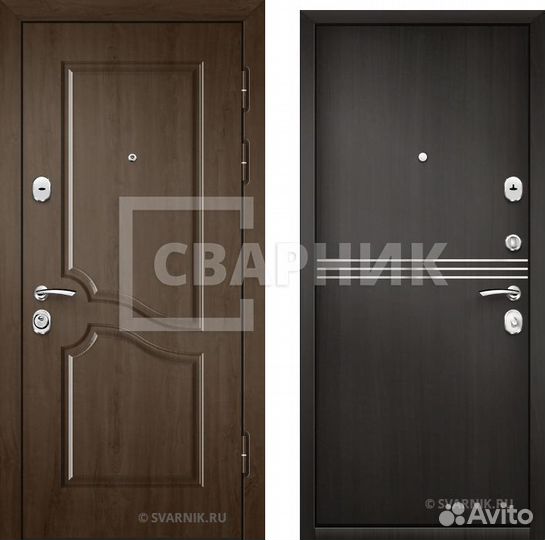 Усиленная входная дверь на заказ. Под ключ