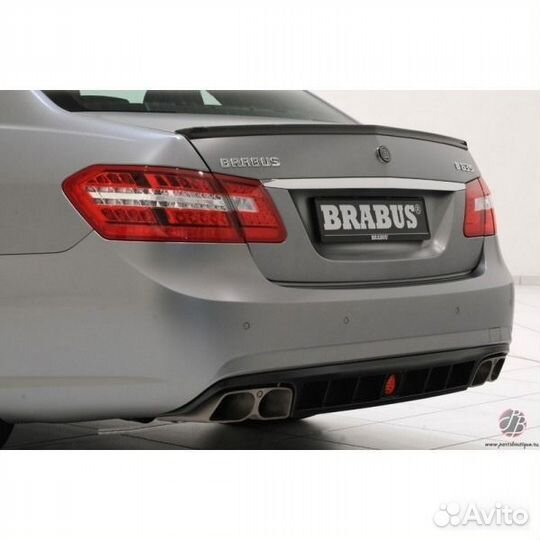 Лип спойлер на Mercedes E212 рест и дорест