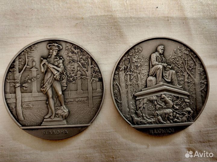 Настольная медаль из серии Летний сад