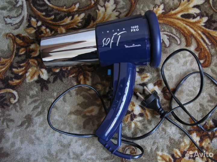 Фен для волос moulinex